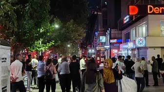 Batman'ın merkezinde plazayı dumanlar sardı