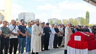 Ankara'daki helikopter kazasında hayatını kaybeden pilot son yolculuğuna uğurlandı