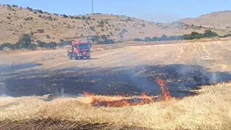 Sandıklı’da tarım arazileri küle döndü