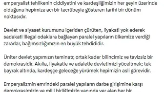 Kılıçdaroğlu 15 Temmuz mesajında liyakat ve demokrasiye vurgu yaptı