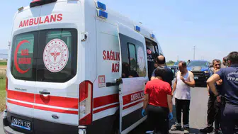 Aydın'da sulama kanalına uçan otomobildeki üç kişi kurtarıldı