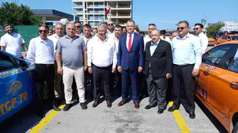 253 taksici 15 Temmuz şehitleri anısına direksiyon salladı
