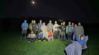 Eskişehirli doğaseverler bu kez yıldızlara yürüdü