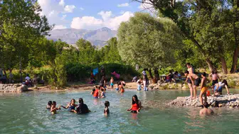 Bodrum'u aratmayan serinlik Tunceli'de bulundu