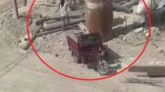 Antakya’da gündüz gözüyle inşaat hırsızlığı kameraya yansıdı