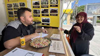 Çorum Saat Kulesi'nde belediye hizmeti ayağınıza geldi
