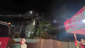 Dursunbey’de korkutan ev yangını