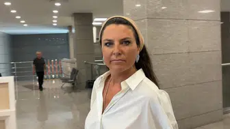 Ece Üner Ahbaplar soruşturması kapsamında adliyeye ifade vermeye geldi