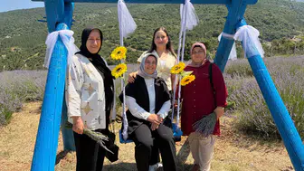 Osmaniye'de lavanta bahçesi 11 yaşındaki Uygar için açıldı