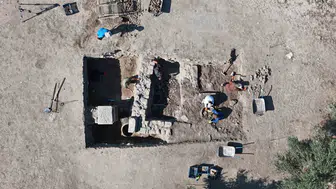 Çanakkale’de Roma hamamında bin yıllık tarım izleri bulundu