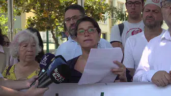Bursa'da av ihalesine karşı geyik kostümlü tepki