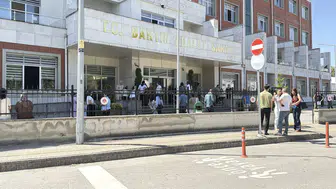 Bartın Adliyesi mutfağında korkutan yangın