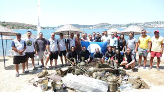 Bodrum denizinden çıkanlar şaşkına çevirdi