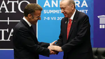 Erdoğan ve Macron Ankara zirvesinde görüştü