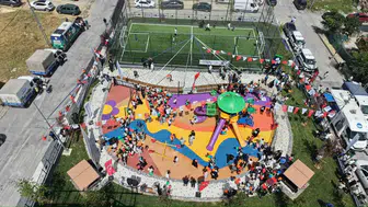 Arnavutköy’de bir çocuğun hayali mahalleye park oldu