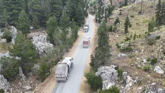 Gülnar’da 50 yıllık yol çilesi asfaltla bitti