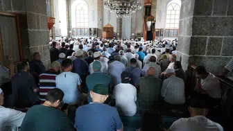 Samsun Büyük Cami’de 15 Temmuz şehitleri için dua edildi