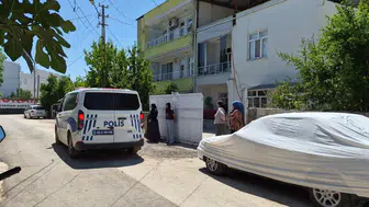 Adıyaman'da binanın damından düşen genç hastaneye kaldırıldı