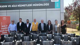 Nilüfer’de engelsiz yaşam için 60 sandalye desteği