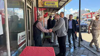 Arpaçay’ın yeni kaymakamı sahaya indi