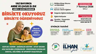 Yeşilyurt'ta anne ve çocuklar için yaz okulu başlıyor