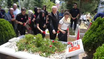 Kartal 15 Temmuz şehidini dualarla andı
