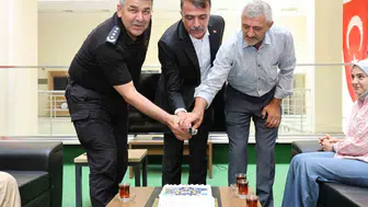 Erzurum emniyetinde iki kıdemli isme veda