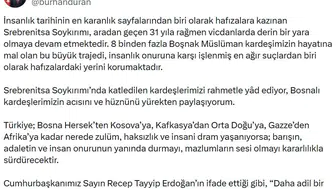 Srebrenitsa katliamının üzerinden 31 yıl geçti