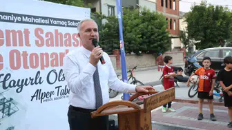 İnegöl Süleymaniye Mahallesine Modern Spor Alanı ve Otopark