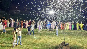 Şırnak’ta düğün alanına kelebek baskını