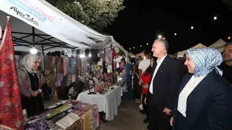 İnegöl'de 219 stantlık alışveriş şenliği başladı