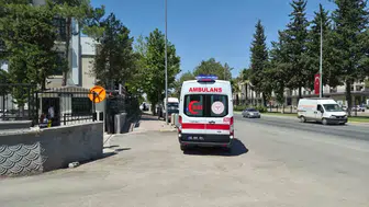 Adıyaman'da cadde ortasında trafik kazası