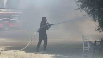 Bodrum’da personel lojmanını alevler sardı