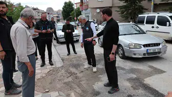 Tokat Belediye Başkanı Yazıcıoğlu sokakları karış karış geziyor