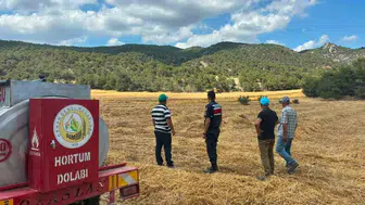 Bilecik'te hasat sezonu için yangın alarmı verildi
