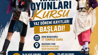 Nazilli’de yaz akşamları halk oyunlarıyla şenleniyor