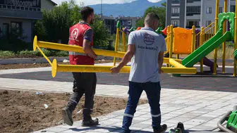 Mergiç Mahallesi sakinlerinin park isteği kısa sürede karşılık buldu