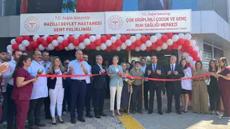 Nazilli’de özel çocuklar için yeni merkez açıldı