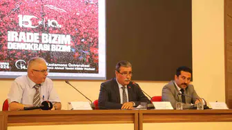 Kastamonu'da 15 Temmuz'un 10. yılı panelle anıldı