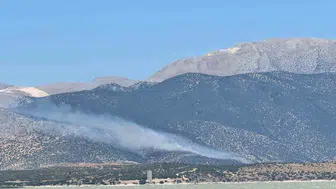 Isparta Eğirdir alevlere teslim