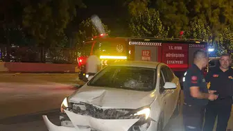Efeler’de gece yarısı motosiklet kazası