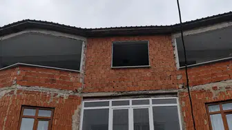 Ordu'da bir ev sahibi kuş yavruları için inşaatı durdurdu