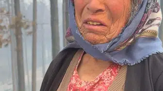 Aydın Çine’de orman yangını sürerken yürek yakan anlar yaşandı