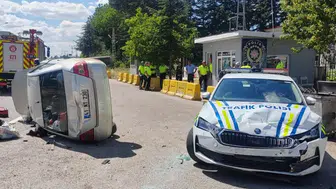Amasya Merzifon'da trafik kazası 7 yaşındaki çocuk hayatını kaybetti