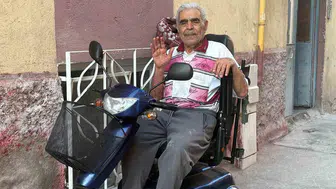 Oğlu tarafından yakılan yaşlı adama yeni umut