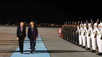 Letonya Cumhurbaşkanı NATO zirvesi için Ankara’da