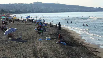 Samsun denizlerinde gizli tehlike rip akıntısına karşı dikkatli olun