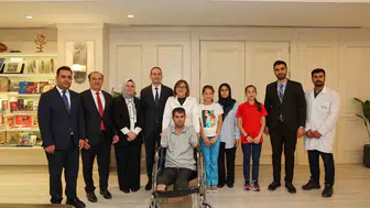 12 yaşındaki kızının baktığı babaya Gaziantep’ten umut ışığı doğdu