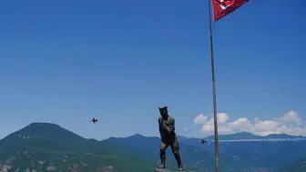 Artvin semalarında sürpriz prova uçuşu