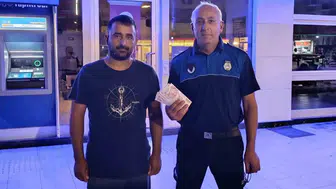 Serik’te örnek davranış ATM’de unutulan parayı zabıtaya götürdü